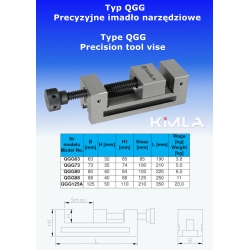 Imadło precyzyjne - seria QGG